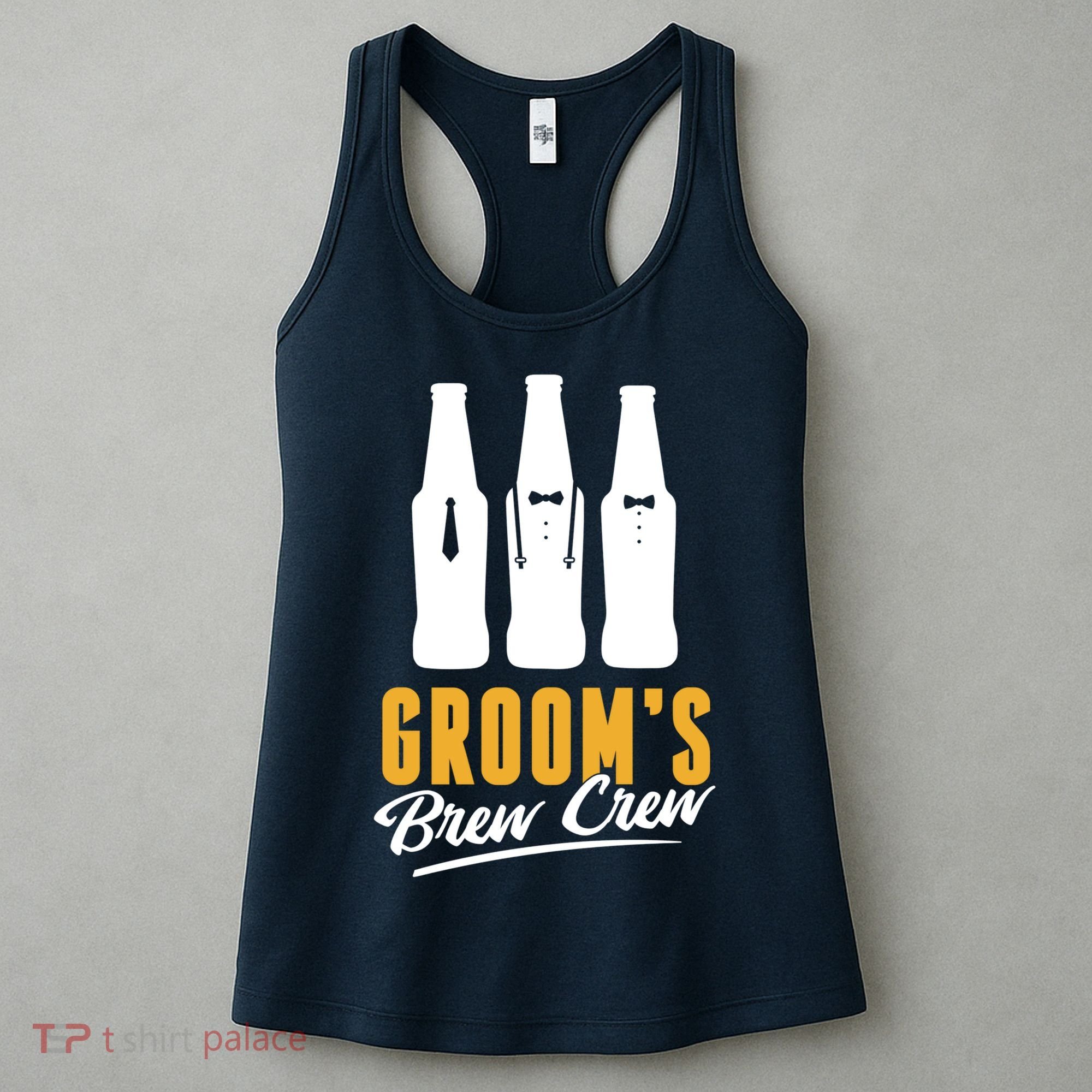 Grooms Brew Crew Women's Tank Top