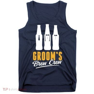 Grooms Brew Crew Tank Top
