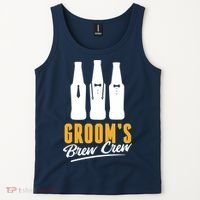 Grooms Brew Crew Tank Top thumb 2