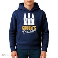 Grooms Brew Crew Kids Hoodie thumb 4
