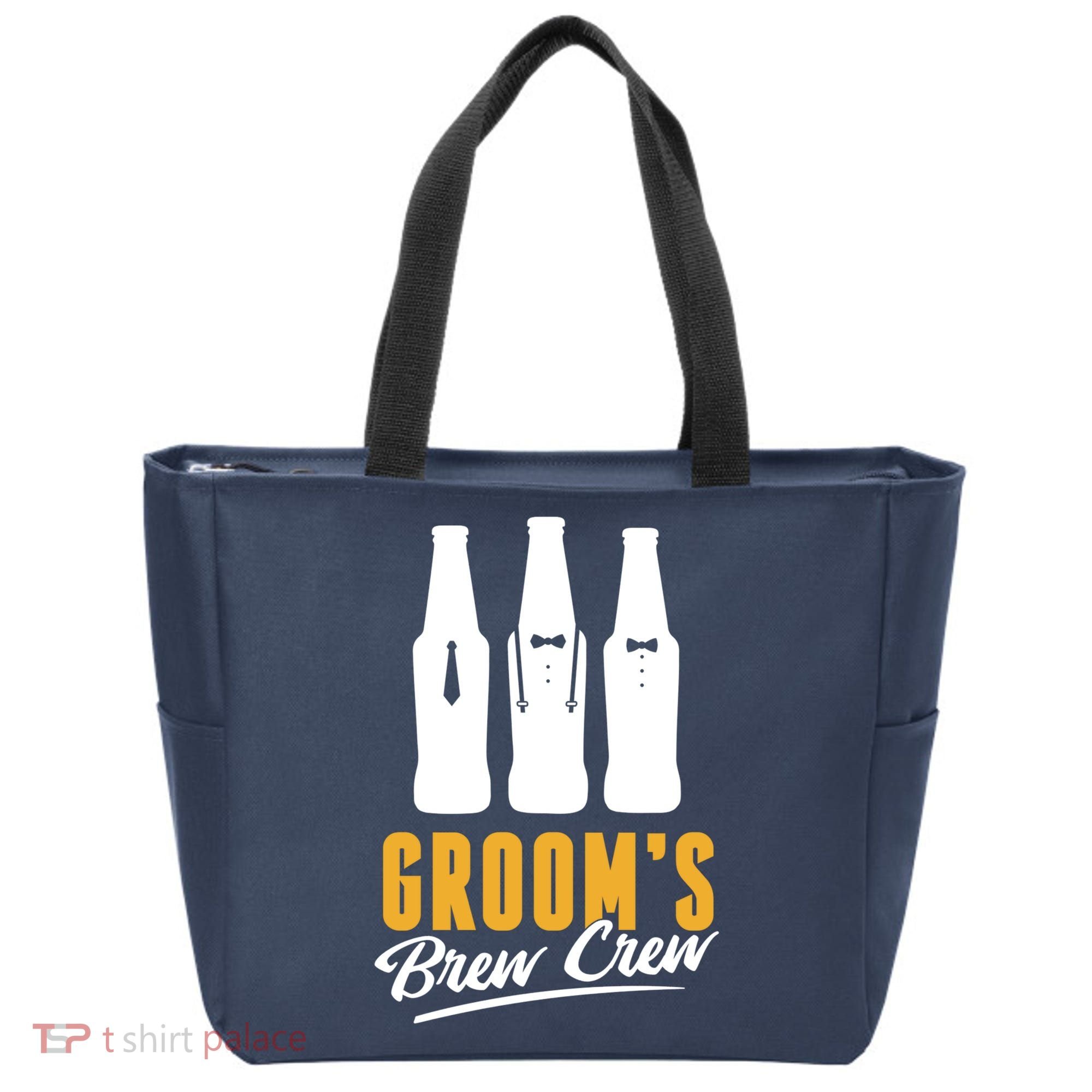 Grooms Brew Crew Tote Bag