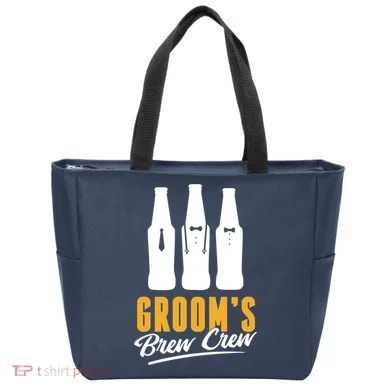 Grooms Brew Crew Tote Bag