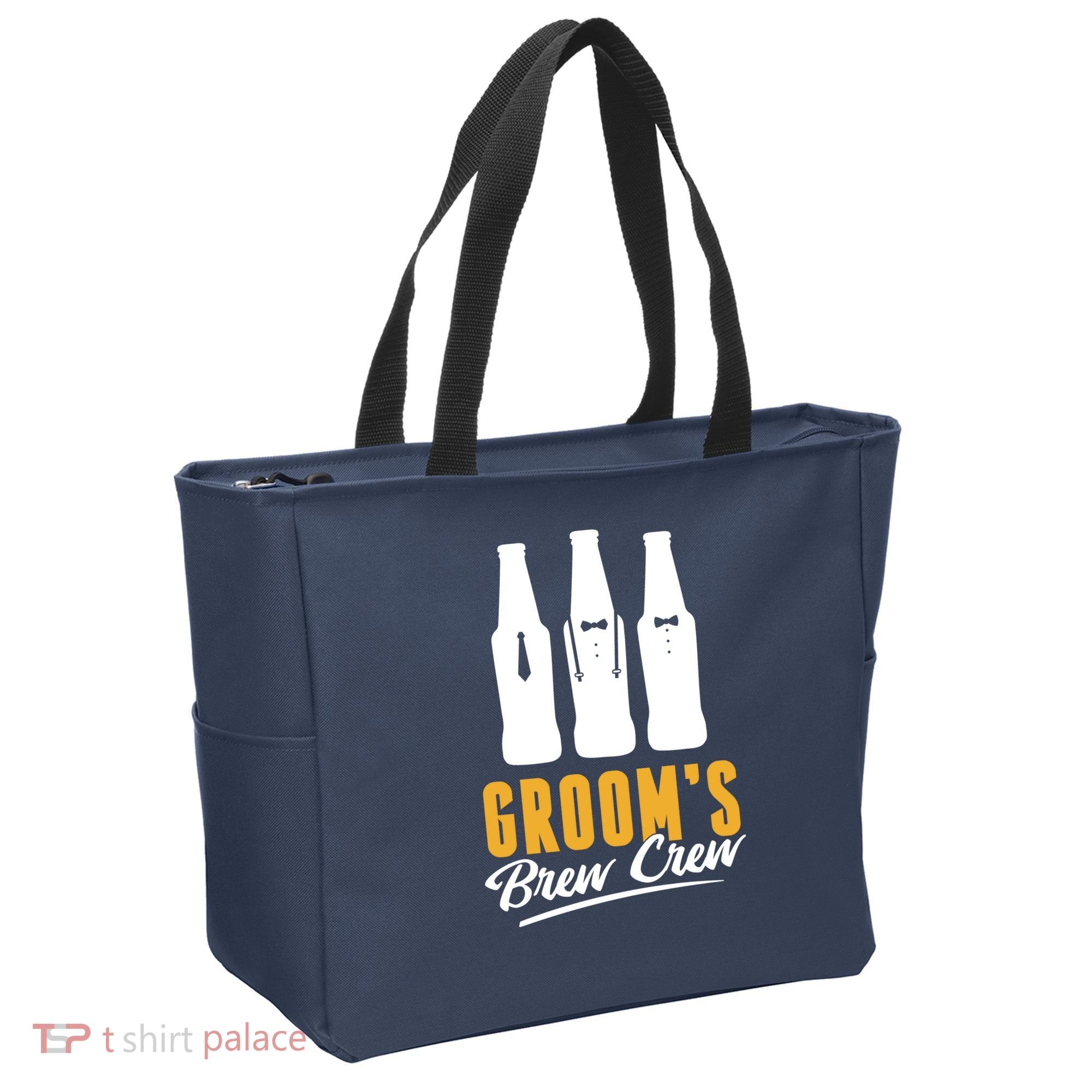 Grooms Brew Crew Tote Bag