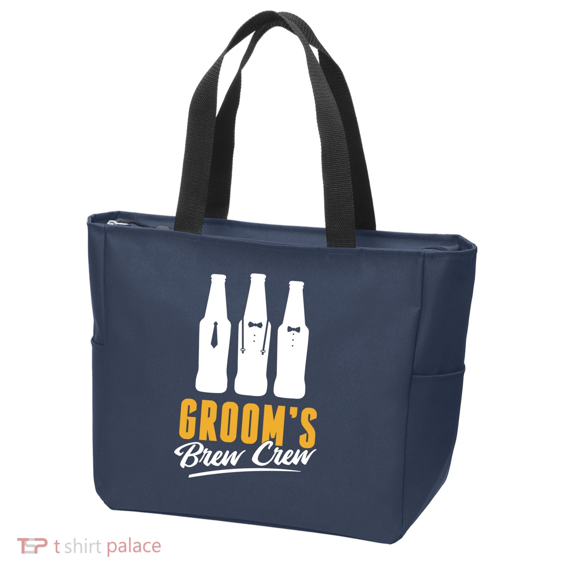 Grooms Brew Crew Tote Bag