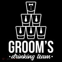 Grooms Drinking Teem Glass Women's Hoodie thumb 2