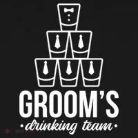 Grooms Drinking Teem Glass Kids Sweatshirt thumb 2