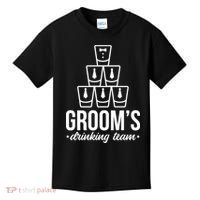 Grooms Drinking Teem Glass Kids T-Shirt thumb 0