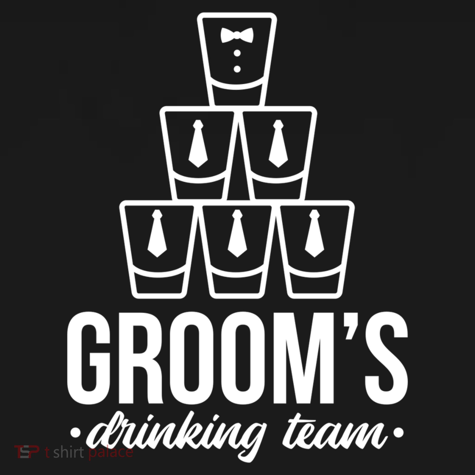 Grooms Drinking Teem Glass Tote Bag