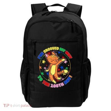 Groovy Cat 100th Day of School Backpack