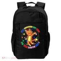 Groovy Cat 100th Day of School Backpack thumb 0