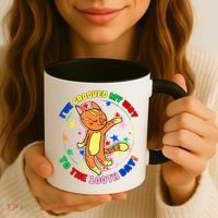 Groovy Cat 100th Day of School Coffee Mug thumb 3