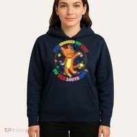 Groovy Cat 100th Day of School Hoodie thumb 5