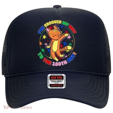 Groovy Cat 100th Day of School Hat