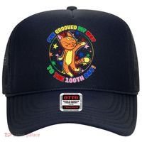 Groovy Cat 100th Day of School Hat thumb 0