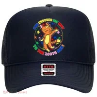 Groovy Cat 100th Day of School Hat thumb 0