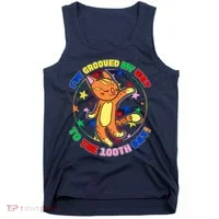 Groovy Cat 100th Day of School Tank Top thumb 0