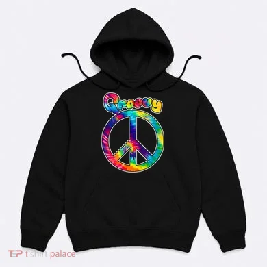 Groovy Peace Sign Hoodie