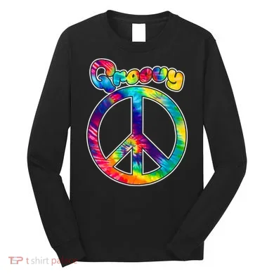 Groovy Peace Sign Long Sleeve Shirt