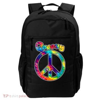 Groovy Peace Sign Backpack