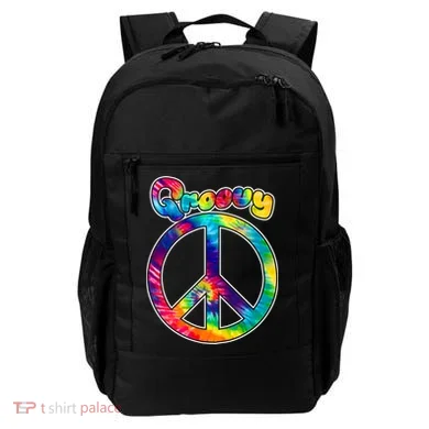 Groovy Peace Sign Backpack