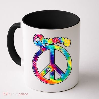 Groovy Peace Sign Coffee Mug