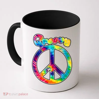 Groovy Peace Sign Coffee Mug