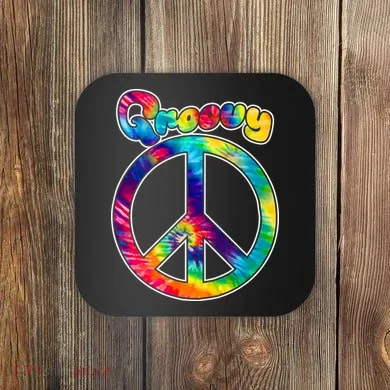 Groovy Peace Sign Coaster