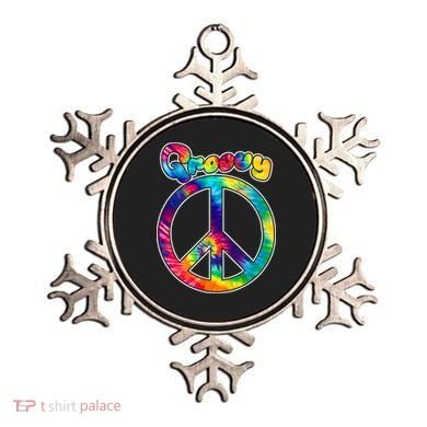 Groovy Peace Sign Ornament