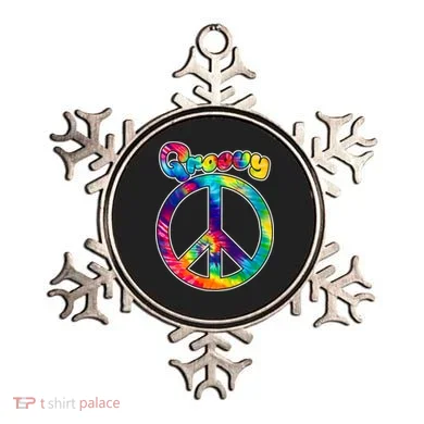 Groovy Peace Sign Ornament
