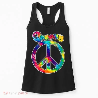 Groovy Peace Sign Women's Tank Top
