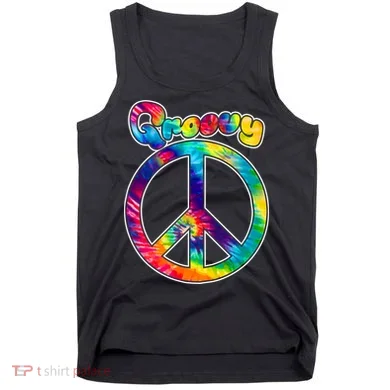Groovy Peace Sign Tank Top