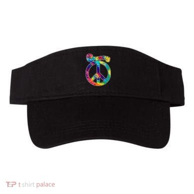 Groovy Peace Sign Visor
