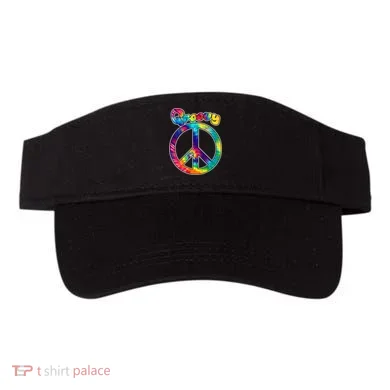 Groovy Peace Sign Visor