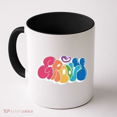 Groovy Retro Colorful Coffee Mug