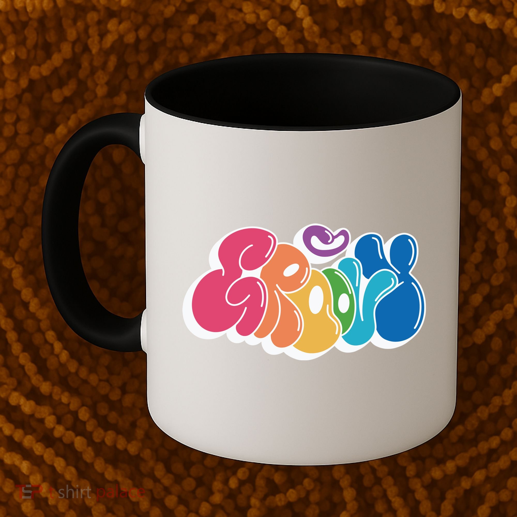 Groovy Retro Colorful Coffee Mug