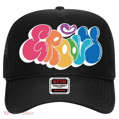 Groovy Retro Colorful Hat
