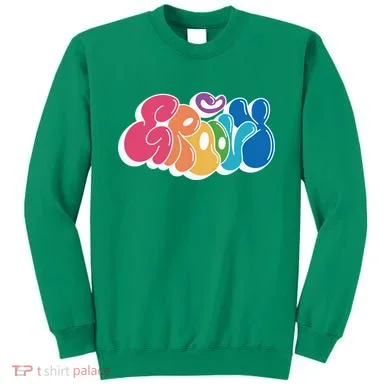 Groovy Retro Colorful Sweatshirt
