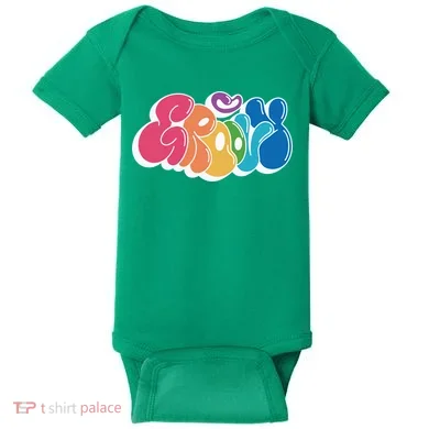 Groovy Retro Colorful Baby Bodysuit