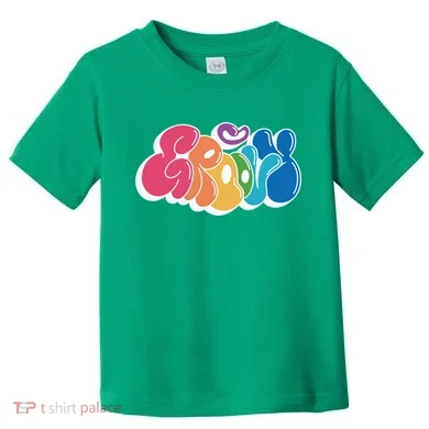 Groovy Retro Colorful Toddler T-Shirt