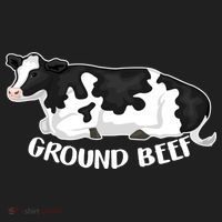 Ground Beef Funny Cow Women's Sweatshirt thumb 2