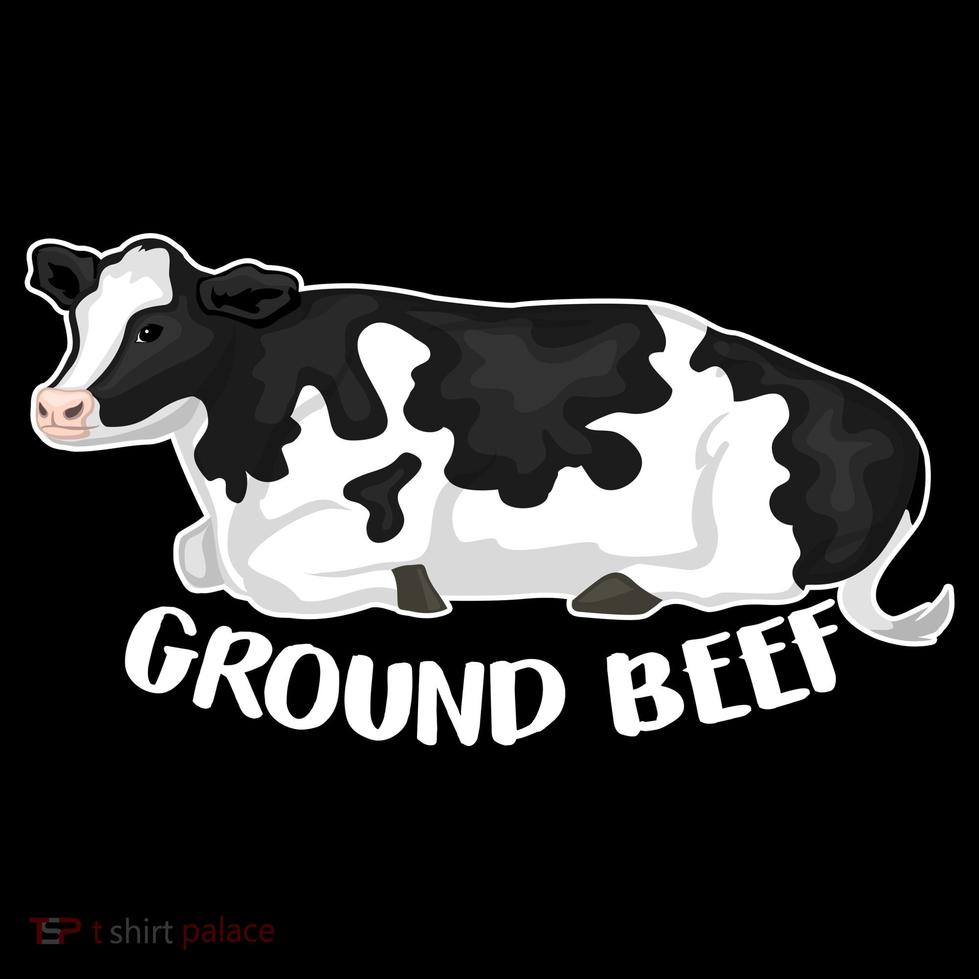 Ground Beef Funny Cow Backpack