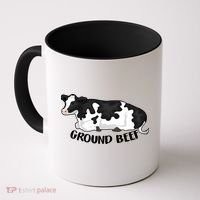 Ground Beef Funny Cow Coffee Mug thumb 0