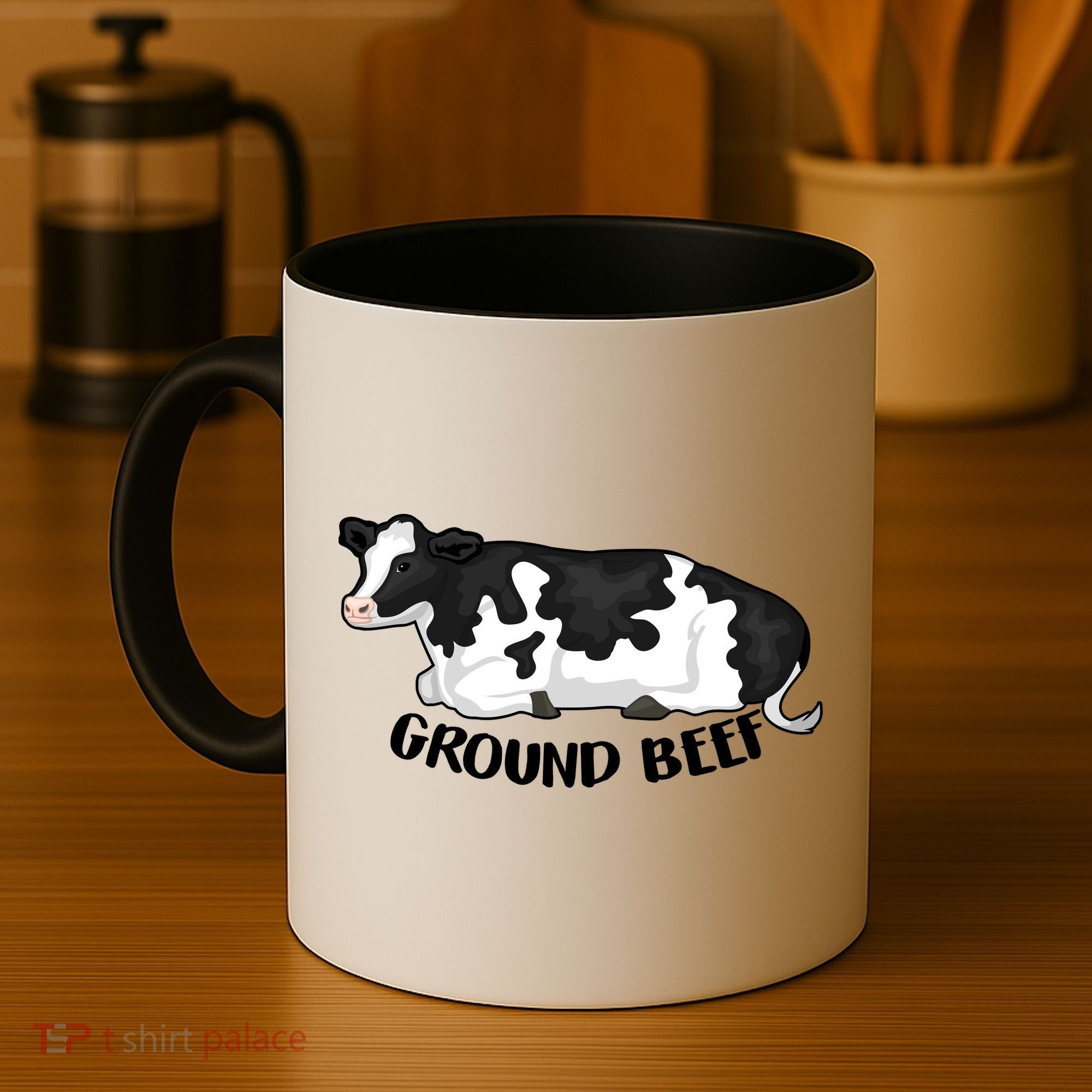 Ground Beef Funny Cow Coffee Mug