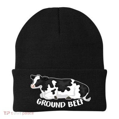 Ground Beef Funny Cow Beanie