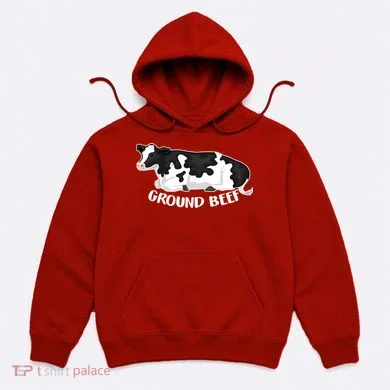 Ground Beef Funny Cow Hoodie