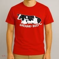 Ground Beef Funny Cow T-Shirt thumb 3