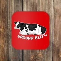 Ground Beef Funny Cow Coaster thumb 0