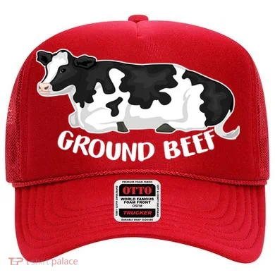 Ground Beef Funny Cow Hat