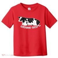 Ground Beef Funny Cow Toddler T-Shirt thumb 0