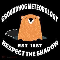 Groundhog Meteorology Respect The Shadow Ornament thumb 1